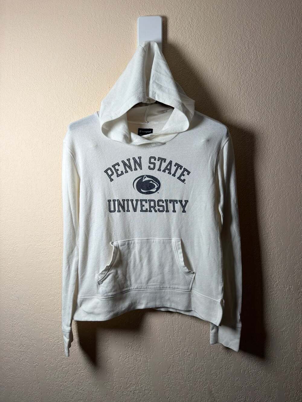 Champion Penn State University Nittany Lions Hoodie White Size XS